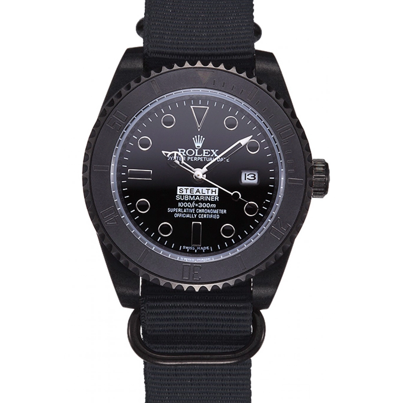 Rolex 621996 Stealth Black Submariner 0806